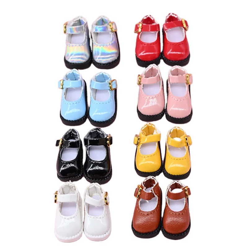 High Quality Custom Made Doll Shoes 1/12 Bjd Ob11 Fashion Uniform Shoes Oem Odm Hot Sale Doll Outfit Blythe 1/6 Doll Clothes