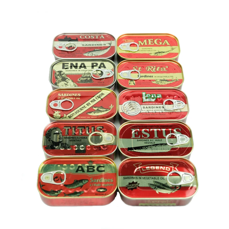 New Season China Export High Quality Wholesale Factory Price OEM/ODM Private Brand Available Canned Sardines In Vegetable Oil
