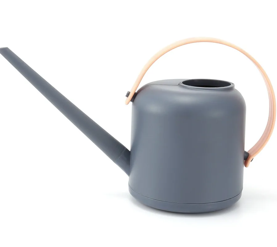 1.7L Strong Plastic Long Spout Minimalist Design Matte Garden Flower Pot Watering