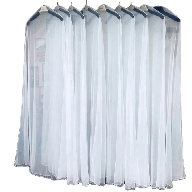 
Customizable size Transparent Bridal Gown Storage Garment Cover Bags For Wedding Dress Dust Cover 