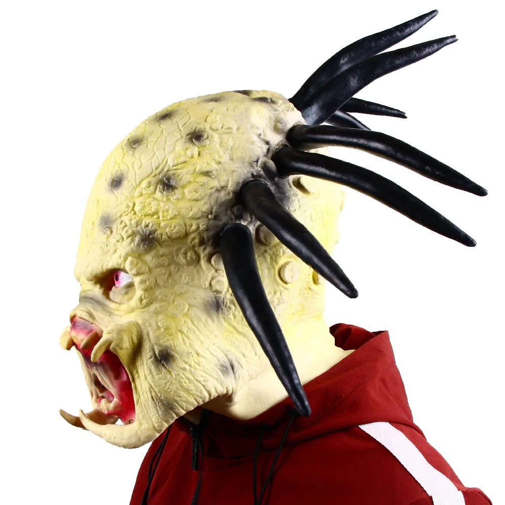 Adult Aliens Vs. Predator Requiem Deluxe Overhead Predator Mask Best Latex Halloween Mask
