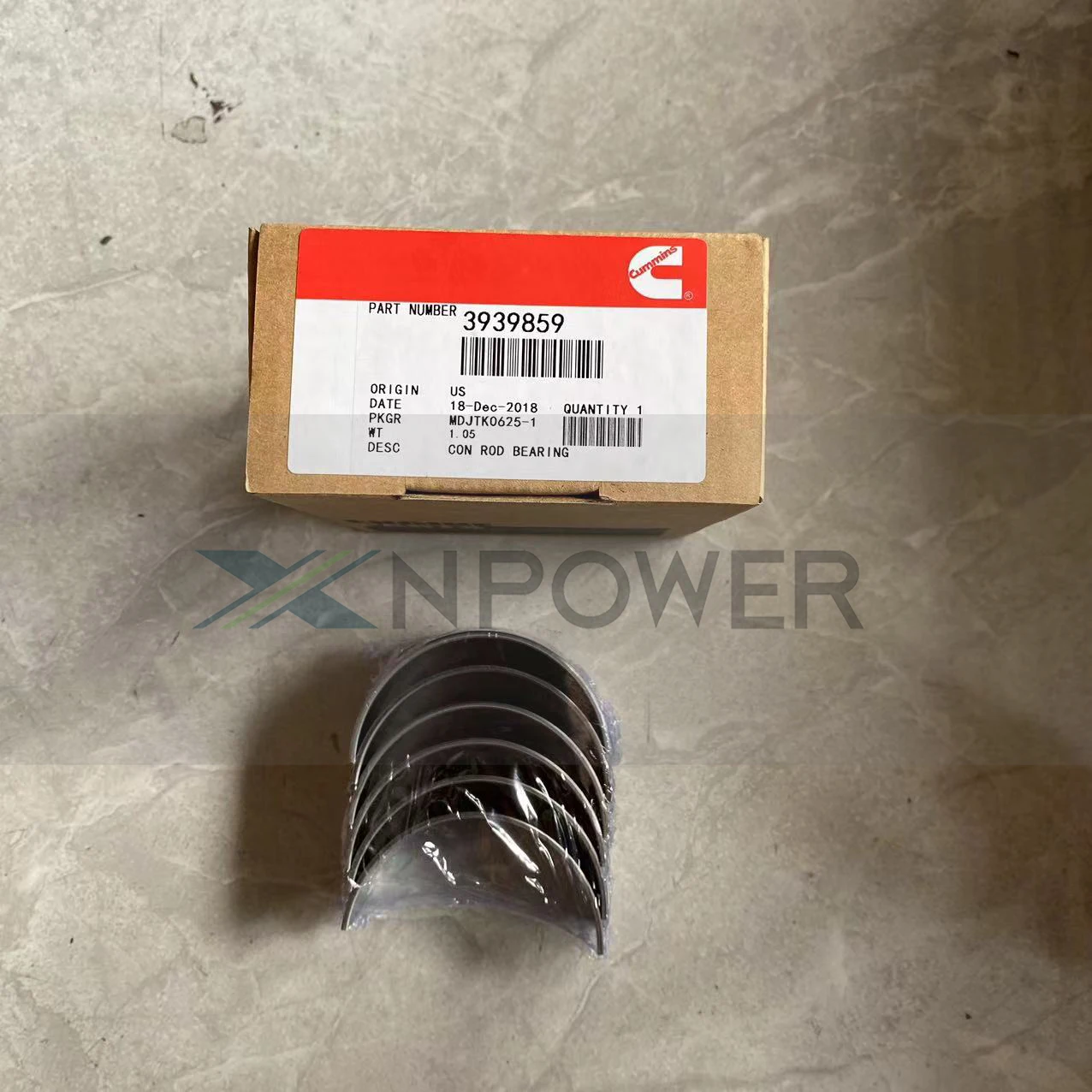 Excavator spare parts 3939859 6BT 6CT CON ROD BEARING engine For Cummins