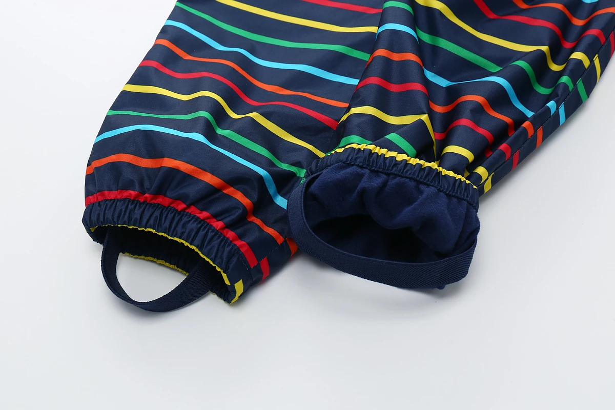 OEM Custom kids waterproof rain pants kids rainwear children Rain-proof Pants jumpsuit