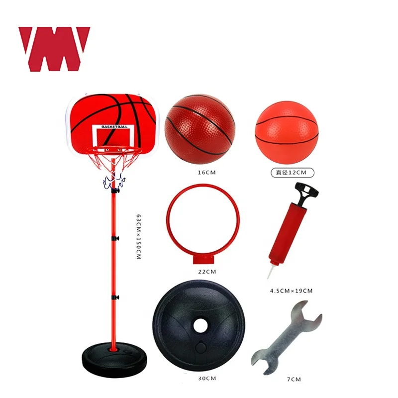 
New designs adjustable portable Kids Basketball Hoop Stand set Sport toys for Toddlers Children Indoor and Outdoor games 