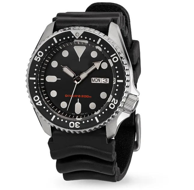  Мужские часы из нержавеющей стали для дайвинга skx автоматический циферблат 007