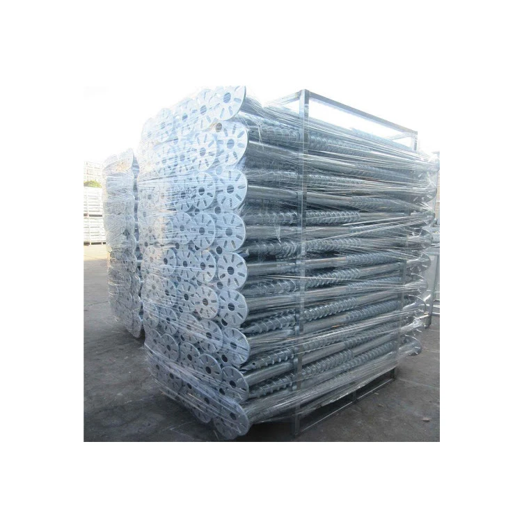 Solarfirst Custom Aluminum 76MM Foundation Solar Price Ground Screw Anchor