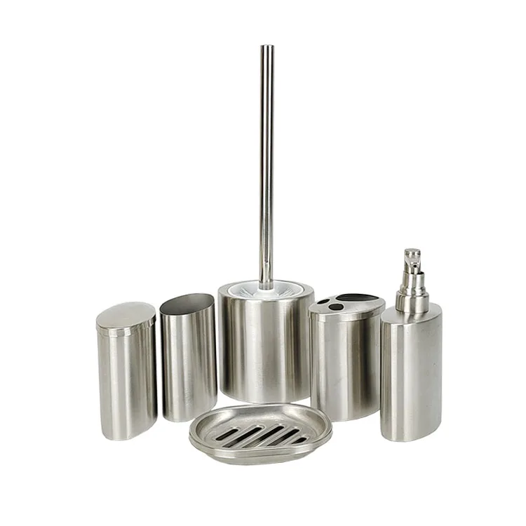 BX Modern Hot selling Stainless Steel Bathroom Accessories Set,Stainless steel Toilet Brush Holder