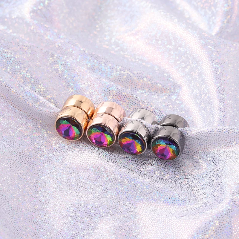 RTS Magnet Hijab Rhinestones Pins Muslim Women Malaysia Strong Scarf Hijab Accessories Pin Magnetic Remstone Brooch