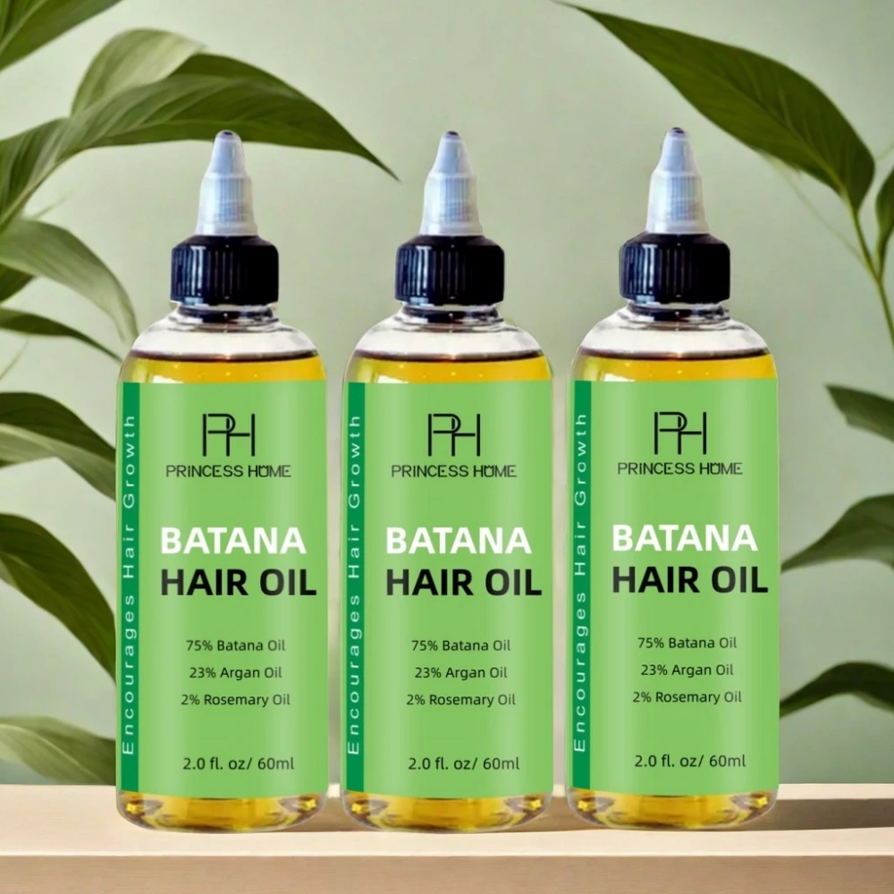 OEM Organic Raw Batana Oil from Honduras Thicker & Stronger Hair Hair Growth Batana Oil 2 FL OZ