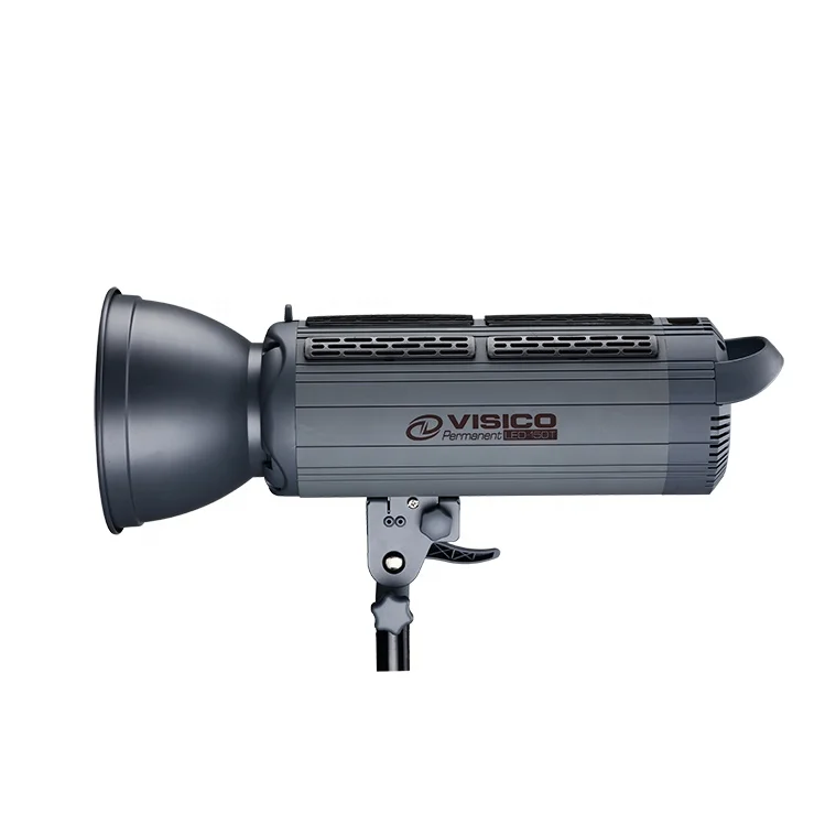 VISICO 200w 5600K Bowens Mount Led Continuous Studio Video Fill Light with Remote Control