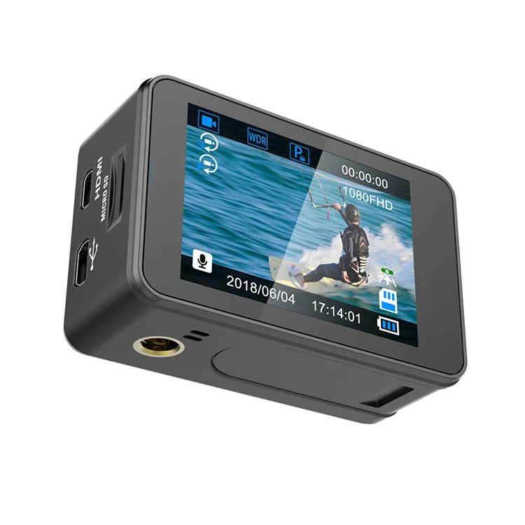 30M Underwater 4K 60Fps Extreme Sports Wifi Action Camera