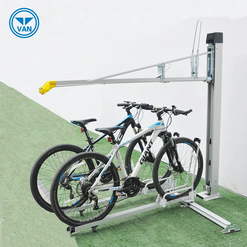 High Quality Hot Sale Customized Automatic Double Decker Mountain Bike Floor Bicycle Rack Storage Stand
