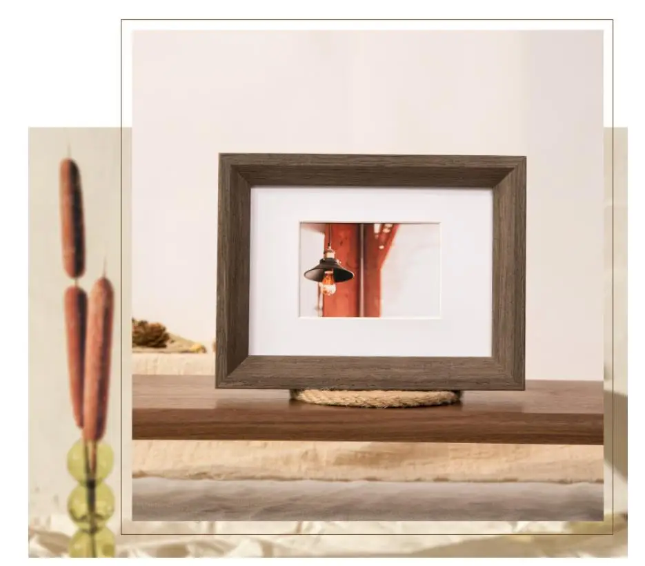 Dongjin Unique Wood Photo Frame For Family, Artwork, Painting, Wedding Photo Display, Bedroom/Living Room