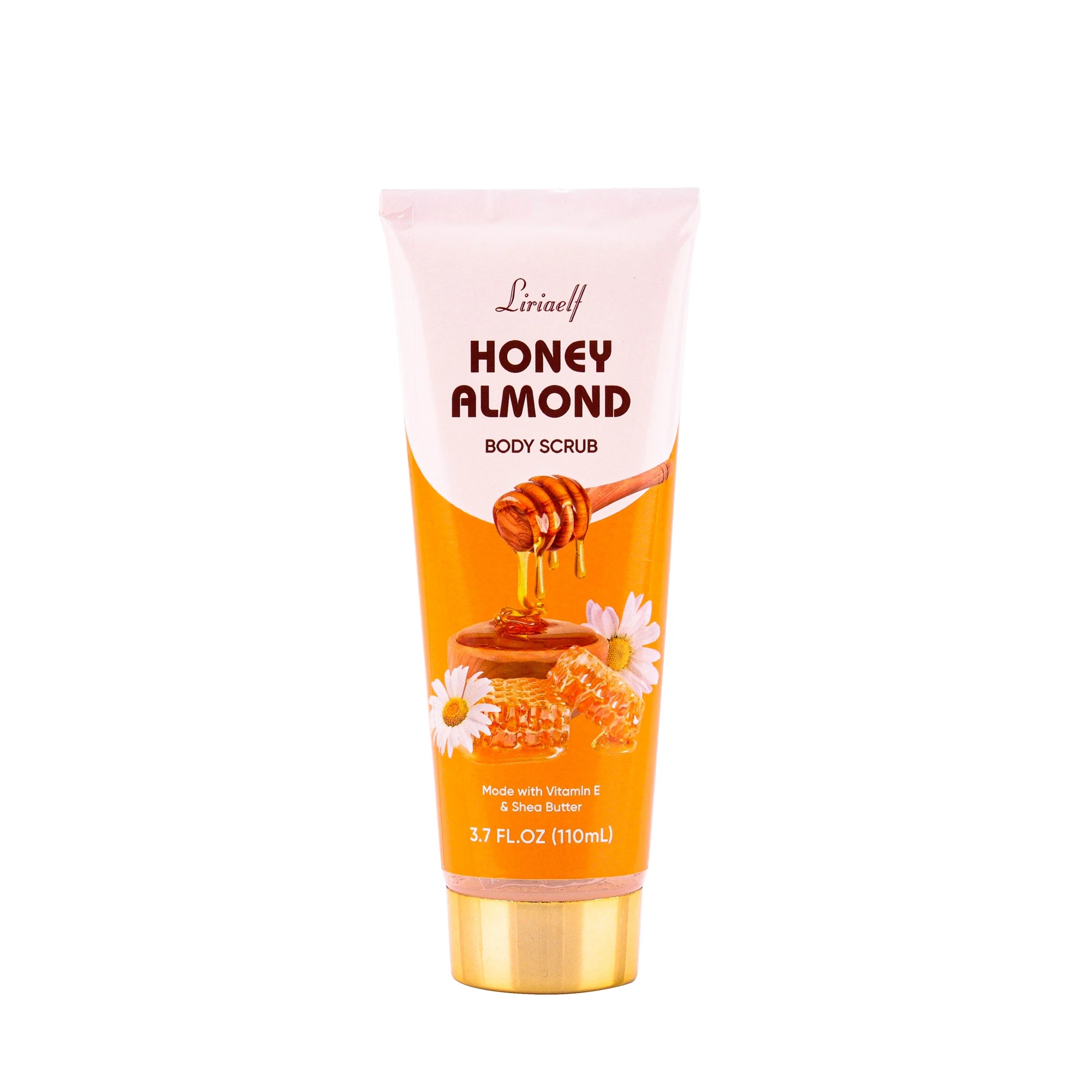 New design honey almond body scrub lotion bath bomb spa gift sets for women shower