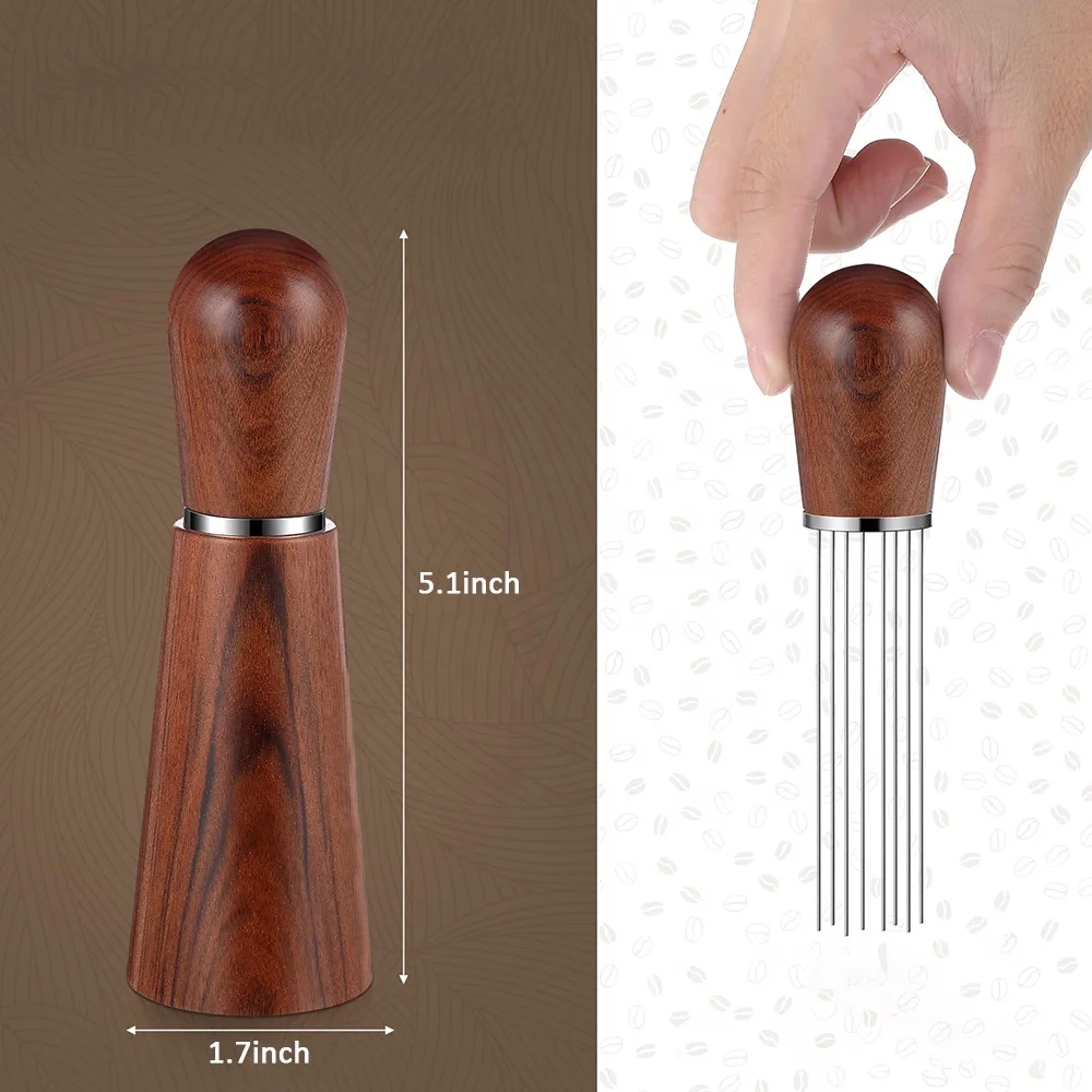 Factory Price Stirrers Needle Type Distributor Hand Tampers Barista Distribution Tool Coffee Stirrer Espresso Wdt Tool