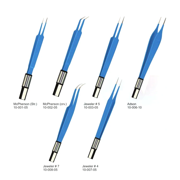 Hospital electrosurgical McPherson/Jeweler/Adson IEC type reusable bipolar china forceps