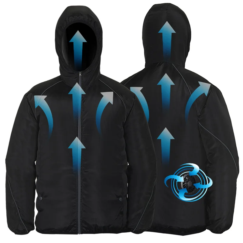 Air Conditioned Cooling Fan Jacket For Labor Worker Usb Cooling Fans For Jacket  Protection Fan Air Conditioner Jacket