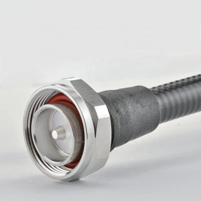 Кабель 7/16 штекер-гнездо 7/16 для супер гибкого кабеля 1/2 дюйма с низким PIM 7/16 штекер-гнездо перемычка