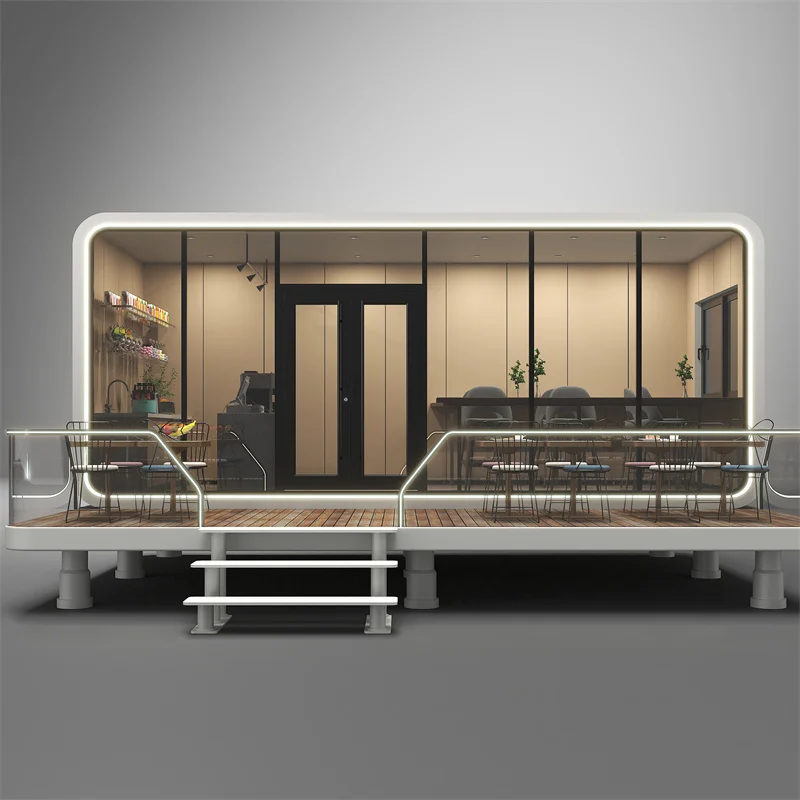 Zhentai Fully Assembled Garden Home Mobile Office Shed for Backyard Prefab House Category Competitive Factory Price House