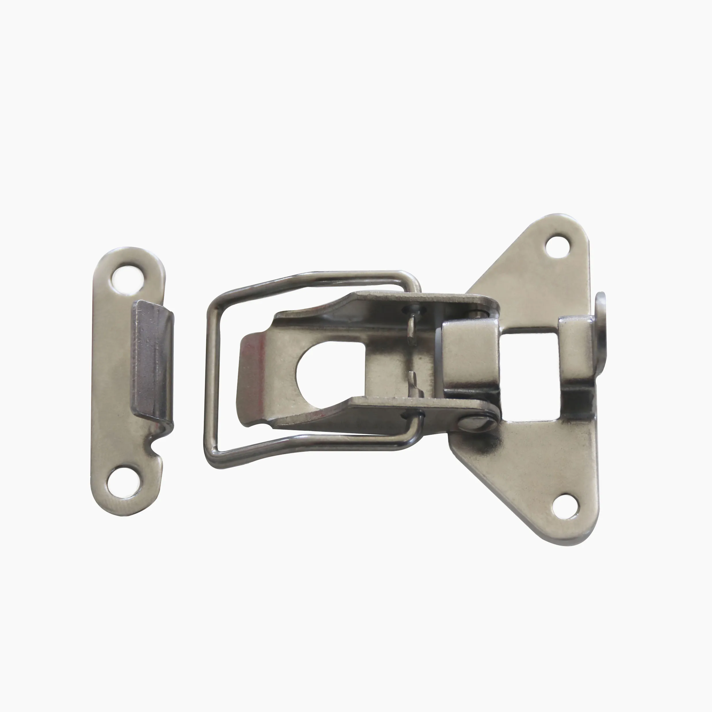 Пружинный Предохранительный замок из нержавеющей стали регулируемый рычажный захват защелка для коробки