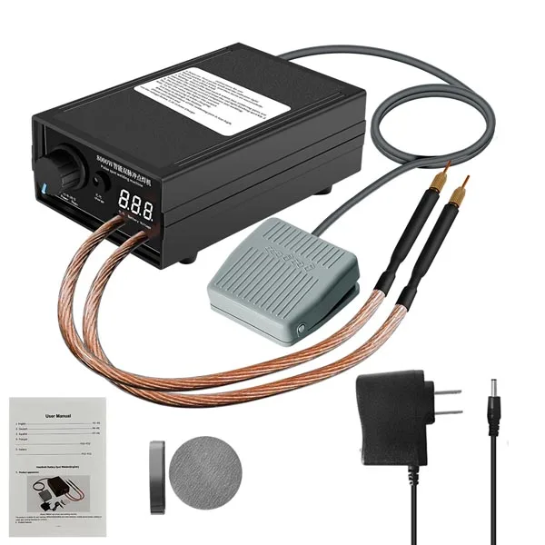 8000W Mini Spot Welder Kit DIY Automat 18650 Battery Pack Welding Portable Spot Welding Machine Pen For 0.15MM Nickel Strip