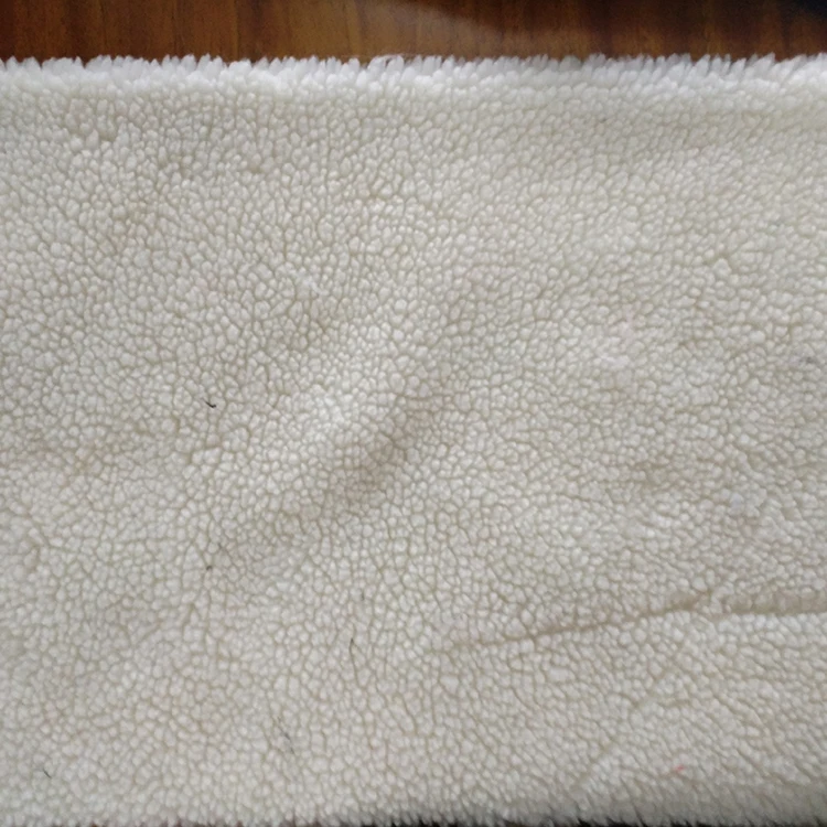 Роскошные белые короткие волосы 100% полиэстер шерстяная ткань из искусственного меха ягненка