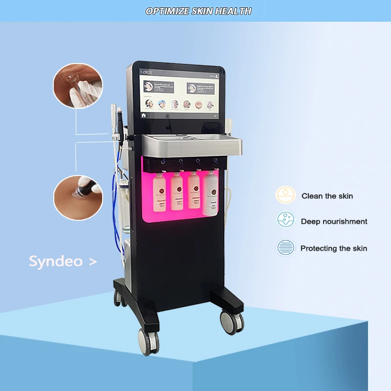 Professional oxygen facial machine microdermabrasion hydrod facial machine for Skin Rejuvenation