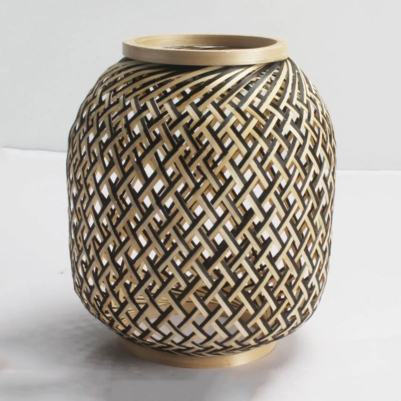 Садовая люстра, креативное освещение, чайный домик, бамбуковые фонари, художественные люстры, бамбуковый абажур