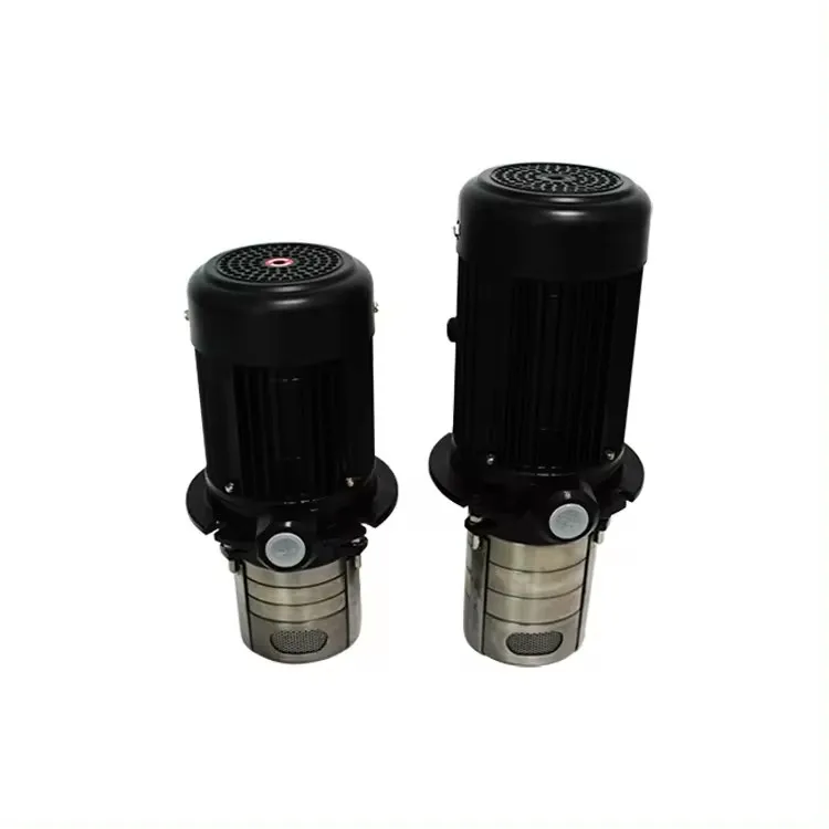 High Functioning CNC Lathe Machine Multistage Coolant Pump Cooling Systems