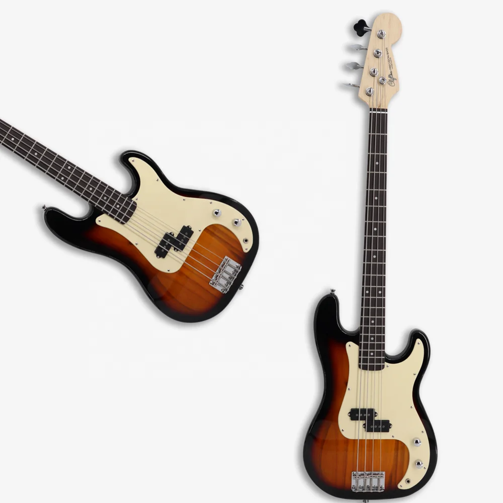 white black colour high gloss cheap electric bass guitars carbon fiber colorful acoustic