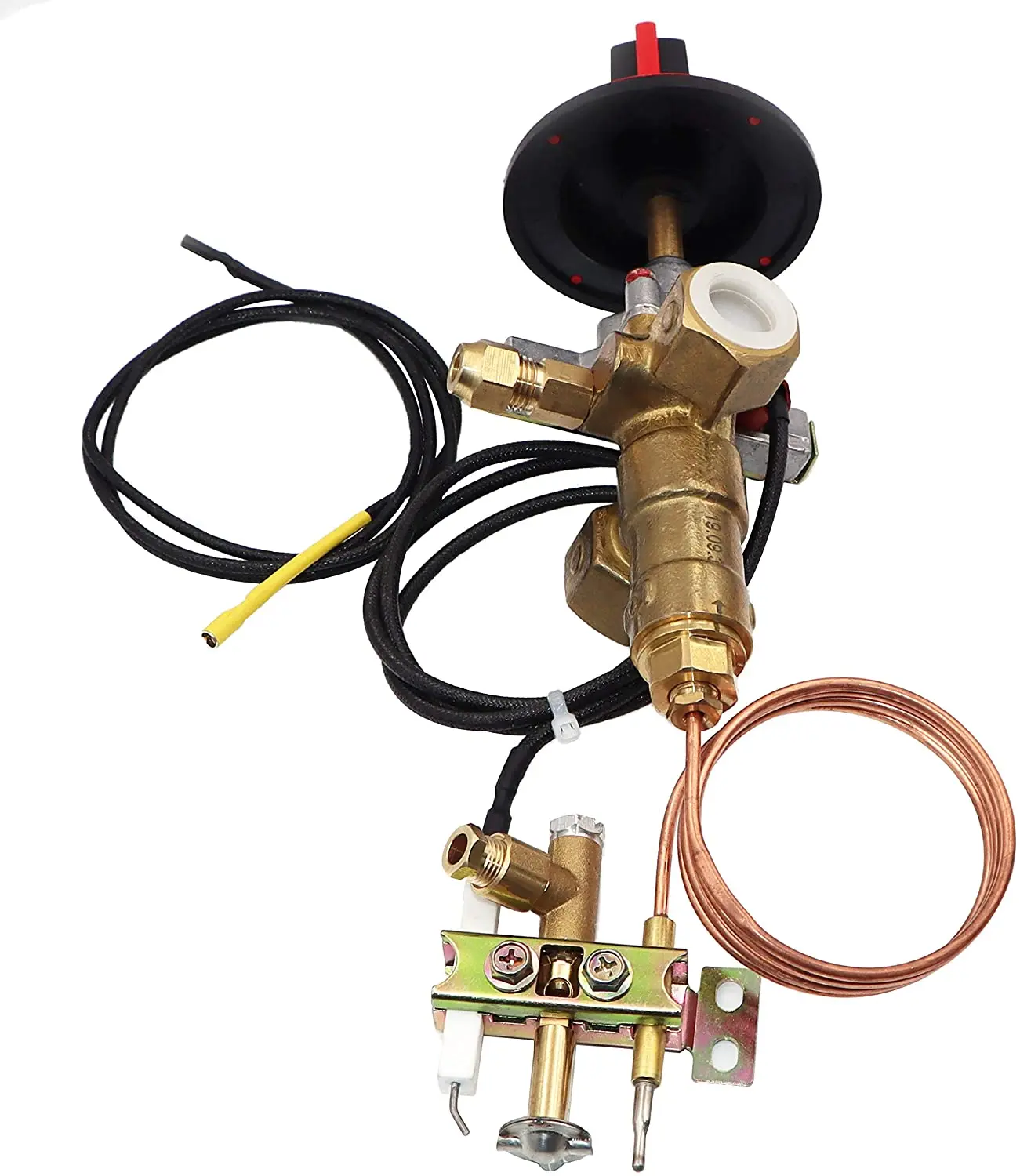 100000BTU LPG/NG Gas Oven Stove Inlet Valve, Pilot Burner and Knob whole sets