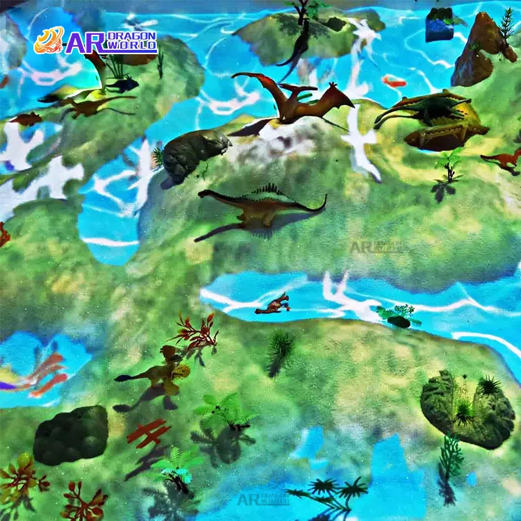 Kids Amusement Park Product AR Projection Sand Table Interactive Projection Mapping Sand