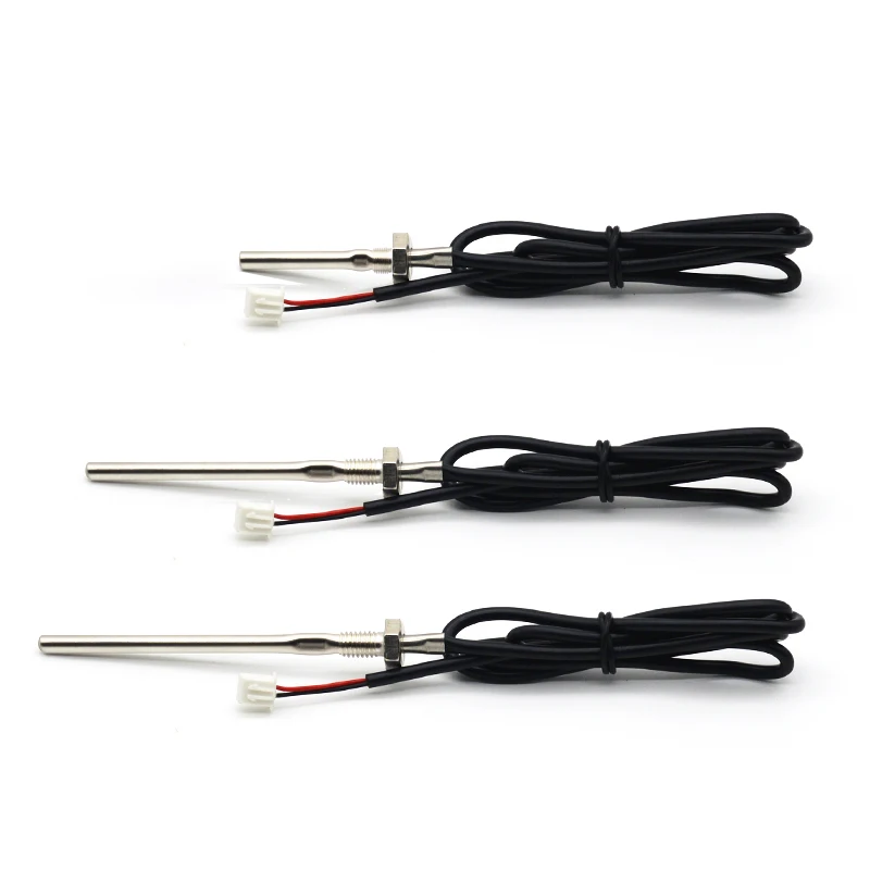 5K 10K 50K 100K 3435 3950 Resistor NTC Thermistor Temperature Sensor Waterproof Probe Wire 1M Customized