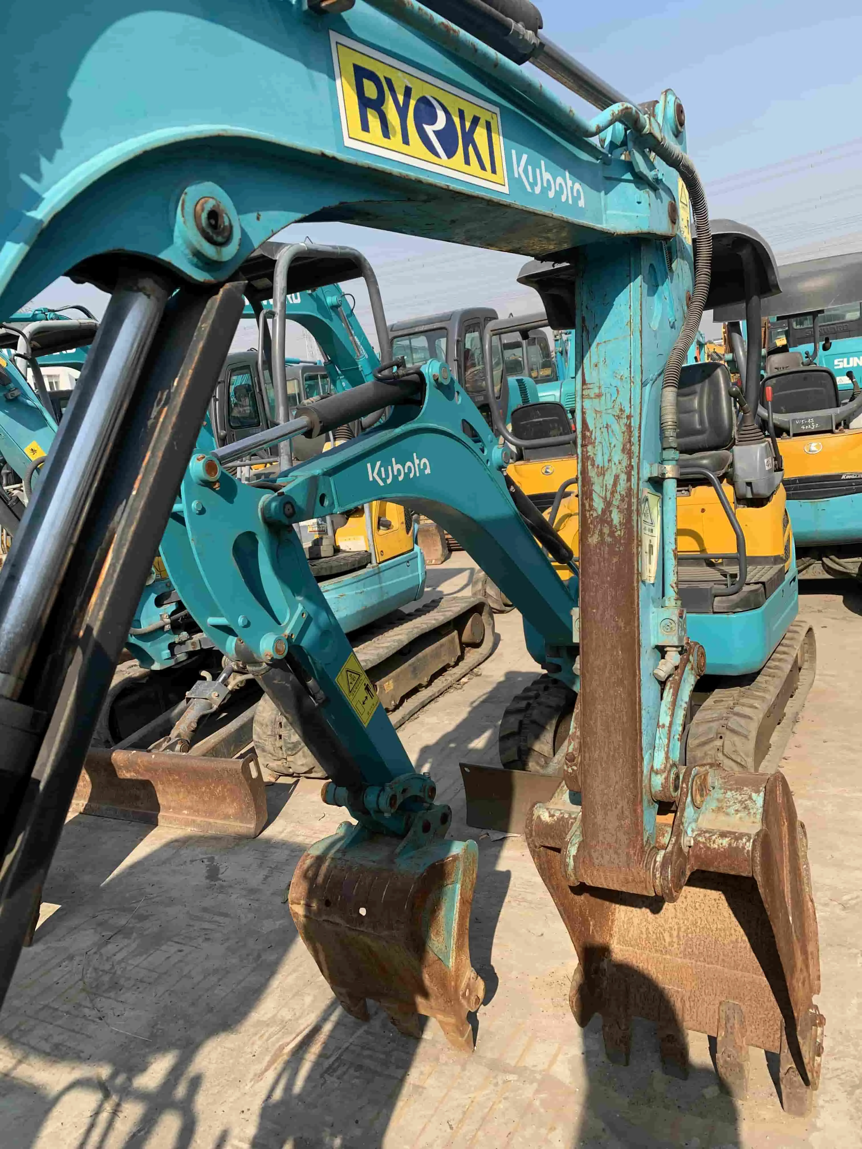 High Performance Used Original Japan Kubota U35/ U30/ U20/ Kx155 Mini Excavator 3tons for Sale