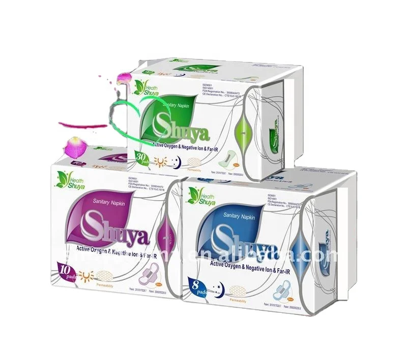 Вьетнам, Лидер продаж, бренд SHUYA, бамбуковые материалы, анион (горячая Распродажа MLM), гигиеническая салфетка с отрицательными ионами