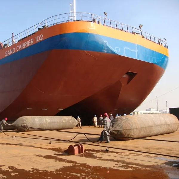 Marine Salvage Ship Lifting Launching Inflatable Rubber Roller Airbag Air Bags