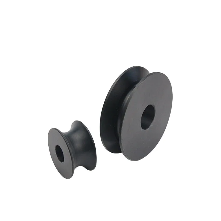 2.4 Inch Nylon Pulley Wheel Various Groove Sizes to Choose 1/2 inch Bearing Bore