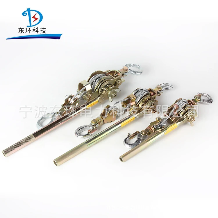 Japan Type Ratchet Cable Puller Industrial Hand Wire Rope Puller Withdrawing Wire Tighter