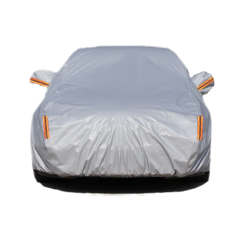 Suitable For Suv/sedan/pickup Truck Full Car Cover Waterproof, Dustproof, Snowproof And Sun Ultraviolet Outdoor S-xxl Silver Car