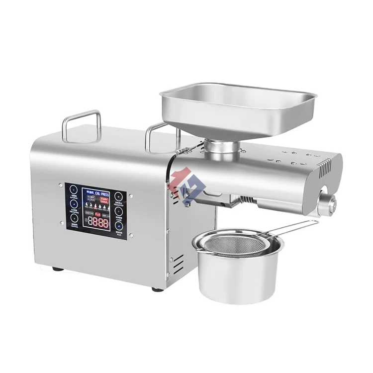 Home use fully automatic mini oil pressing machine for sun flower seeds