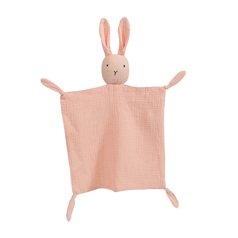 Baby Comforting Sleep Toys Gifts Custom Baby Comfort Plush Towel for Toddlers Soft Cartoon  Soothe Appease Towels Infant