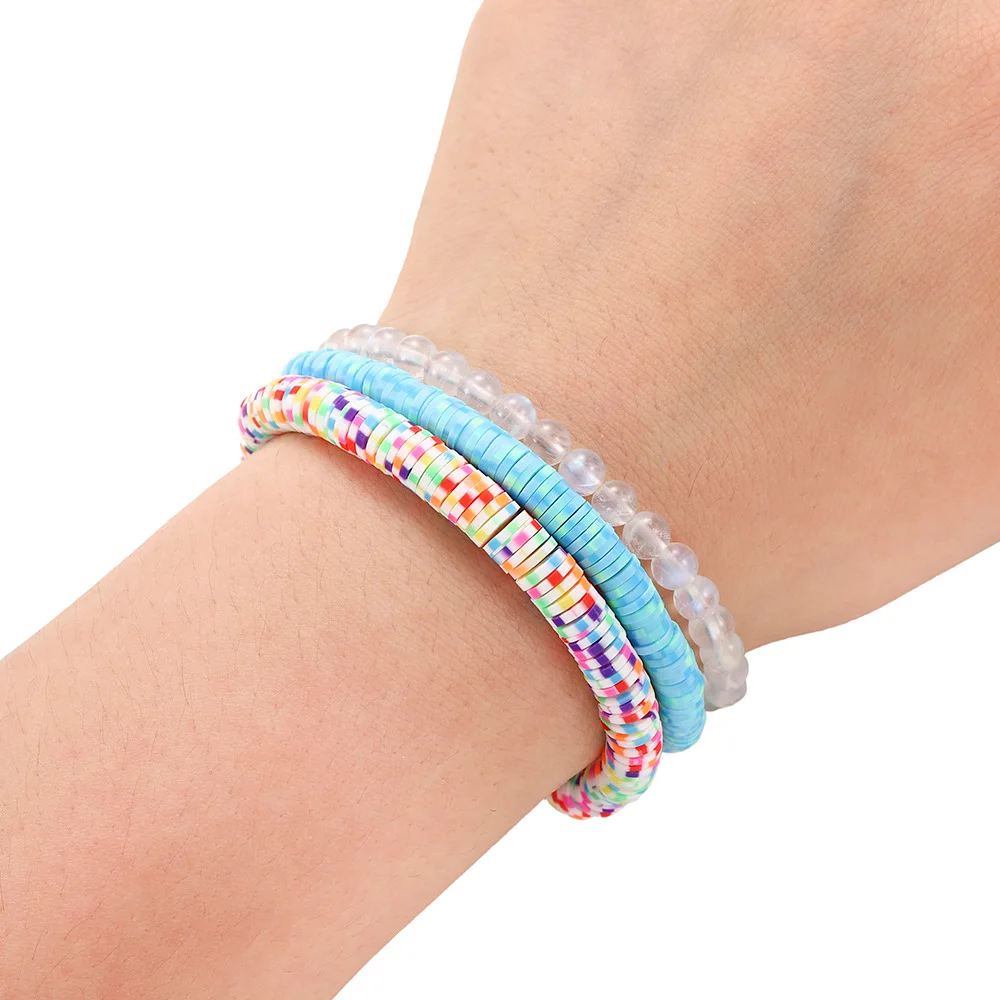 24 colors 6mm DIY Polymer Clay Heishi Beads