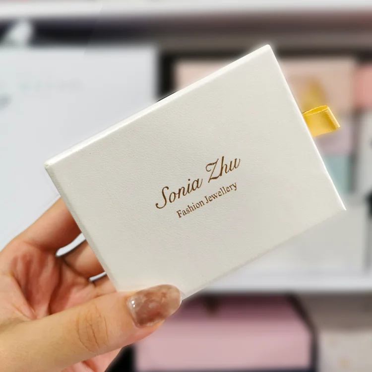 custom logo ring boxes packaging boxes jewelry