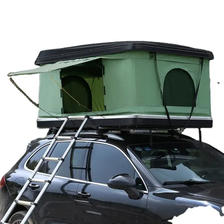 Straight Bracing spacious automatic tent outdoor for camping hardshell roof top tent