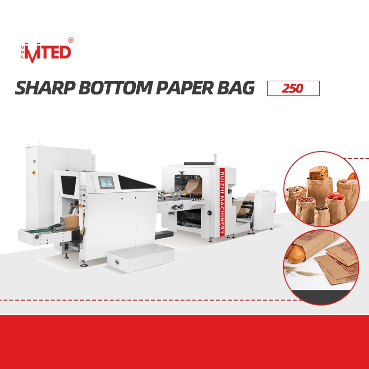 paper bag making machine Full Automatic Small Paper Bag Making Machine