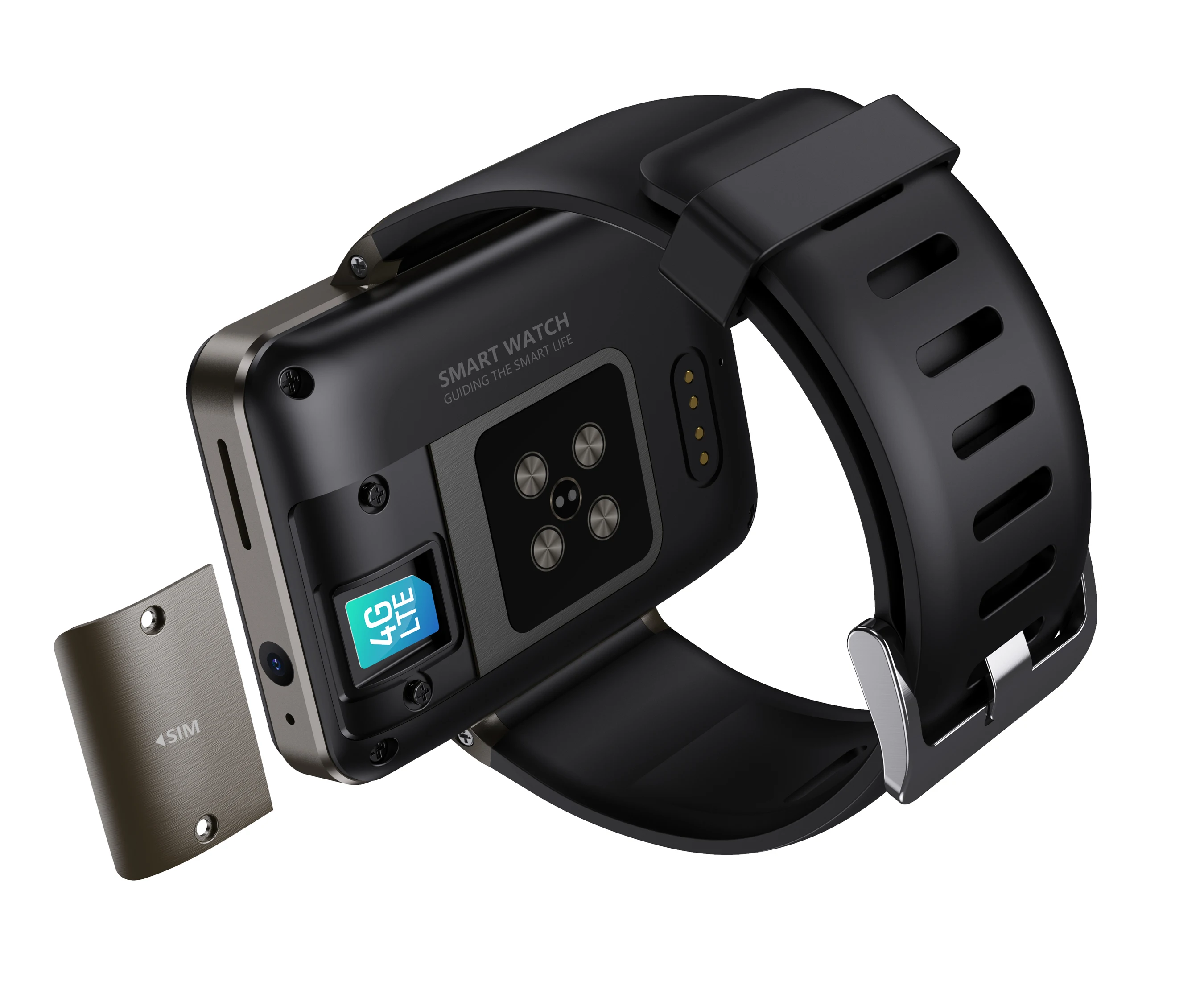 High Quality DM101 SmartWatch 2.41inch IPS Screen Dual Camera GPS WIFI SIM Card Built 4G Smart Phone Watch