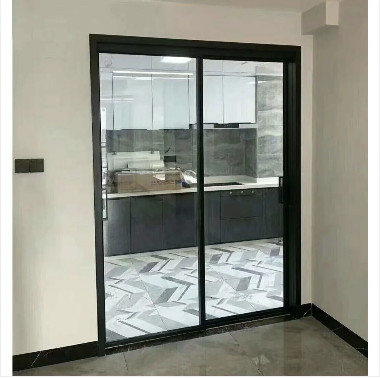 Hot Sale Aluminum Balcony Door Bi-Folding Door/Aluminium Folding Door/Multi-Leaf Door