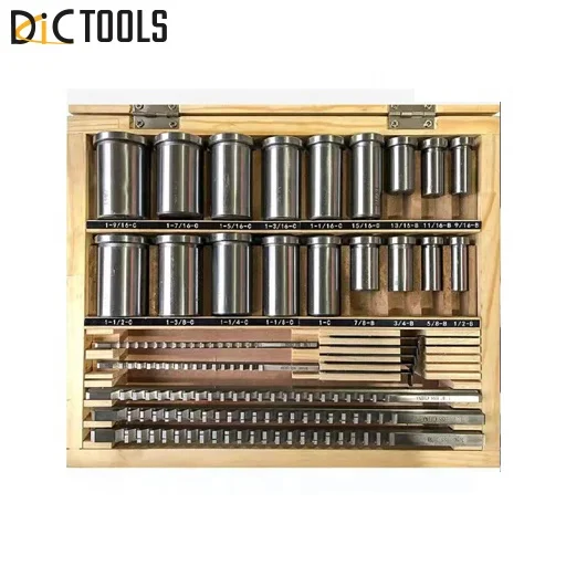 HSS Keyway Broach Set (Inch)