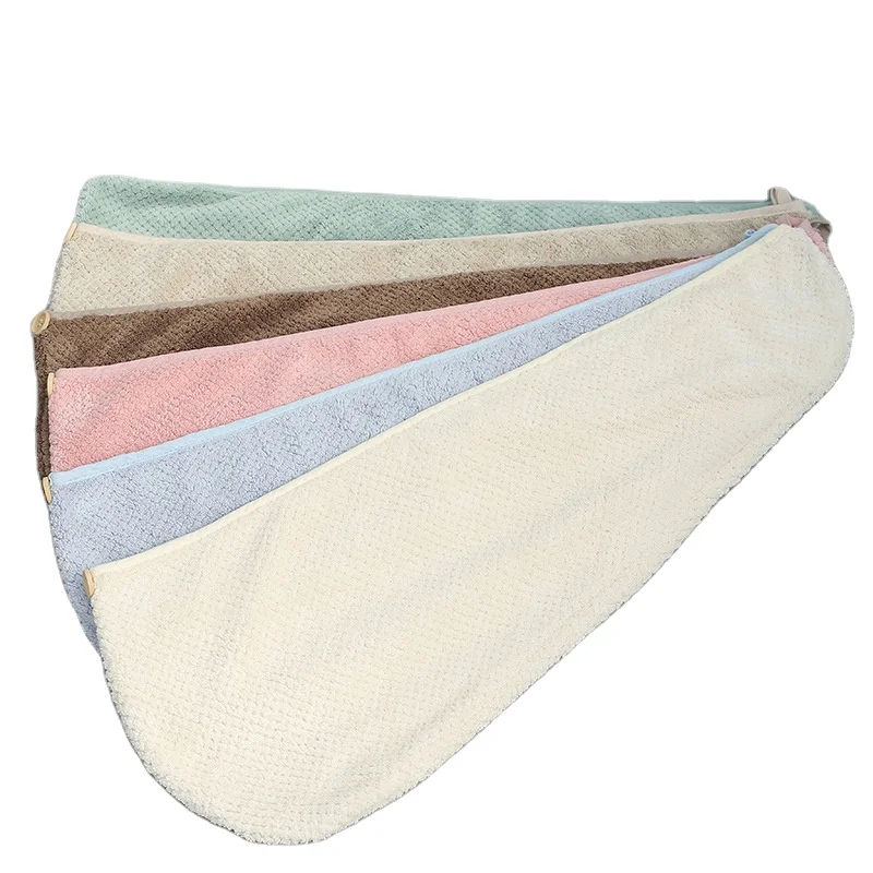 Magic Microfiber Rapid Drying Hair Towel Hat Wrap Bathroom Quick Dry Cap Turban Toallas