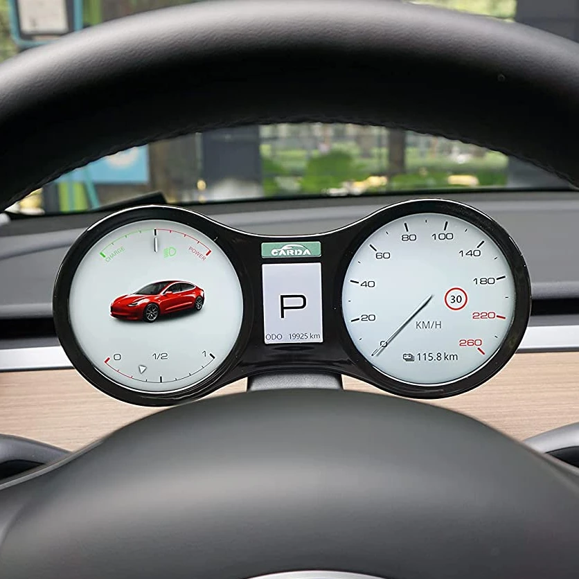 Smart Car Dashboard for Tesla Smart Car LCD Display for Tesla Model 3/Model Y Dashboard
